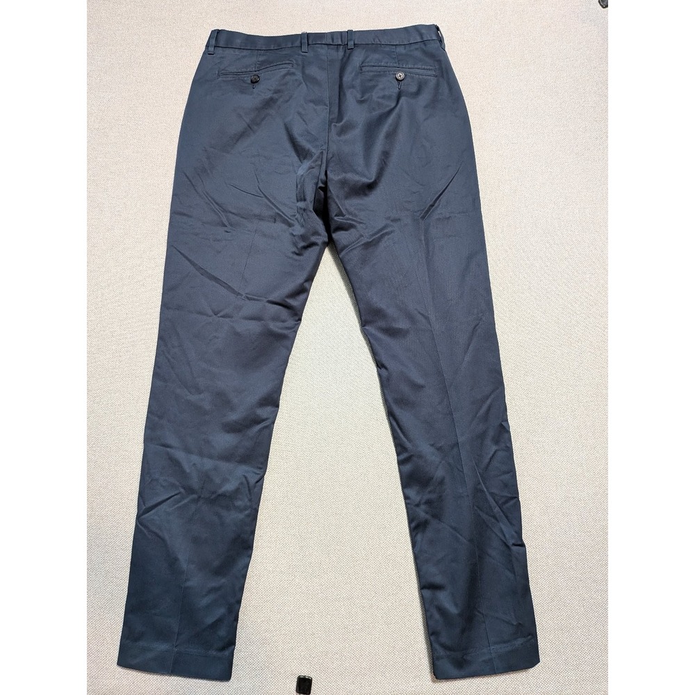 Bonobos Monday Mens Pants Navy 33x32 Weekday Warrior Slim Taper Chino Stretch - Picture 3 of 13